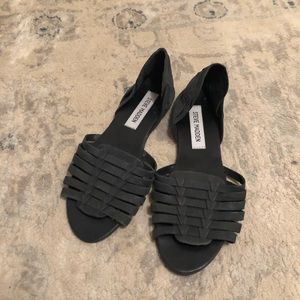 NWOT Steve Madden Black Sandals